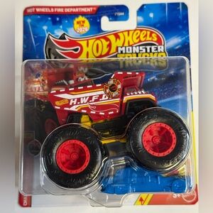 Hot Wheels Monster Trucks New for 2026 ***HOT WHEELS FIRE DEPARTMENT***